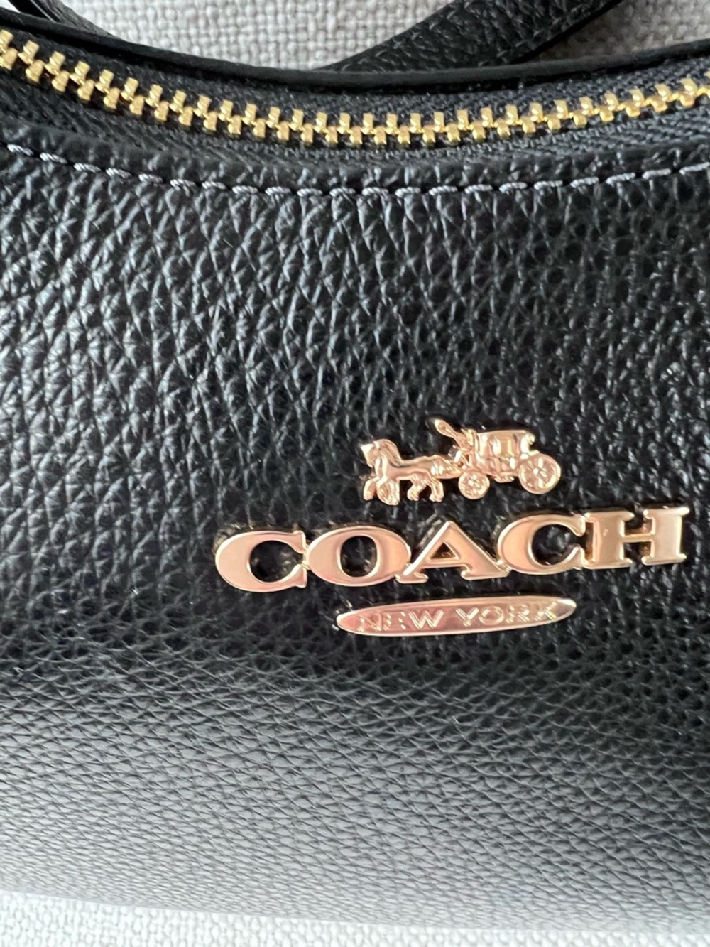 Coach Teri Hobo- authentic- never carried.  Beautiful bag. - Picture 4 of 6